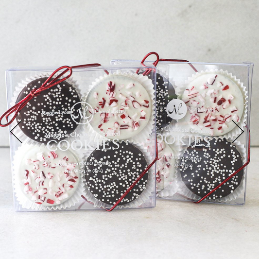 Peppermint Chocolate Covered Oreo Box