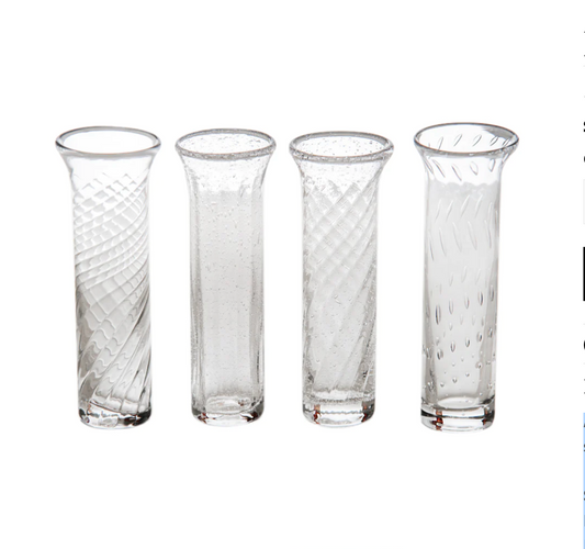 Bud Vases, Set of 4