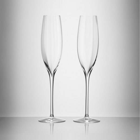 Elegance Optic Champagne Flute, Pair