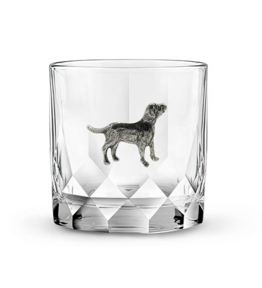 Labrador Rocks Glass Pair