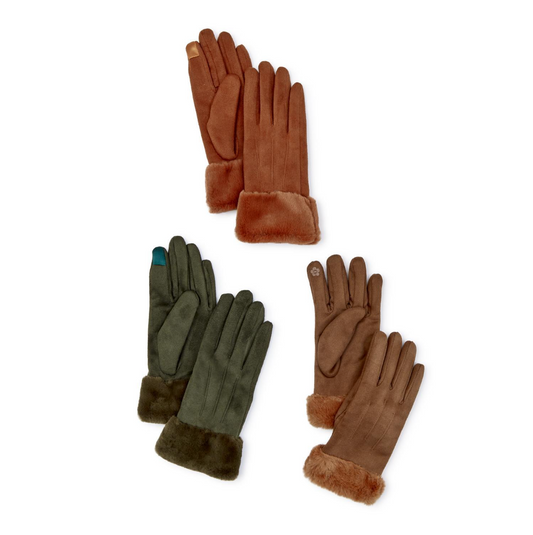 Vegan Suede Glove