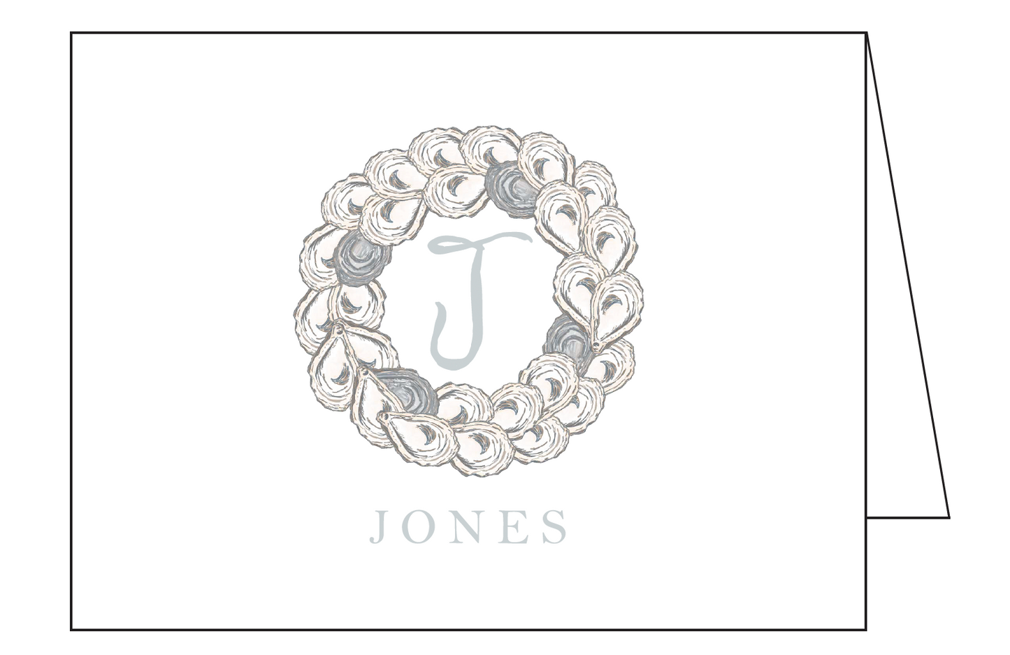 Oyster Wreath Custom Notes