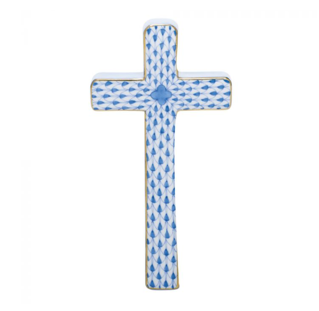 Blue Cross Figurine