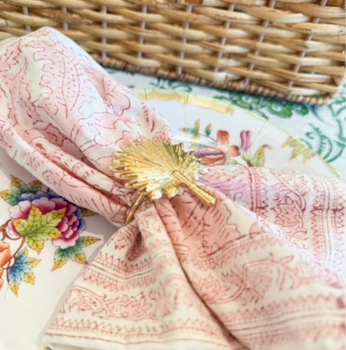 Palmetto Frond Napkin Ring