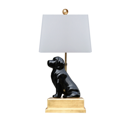 Black Labrador Retriever Lamp