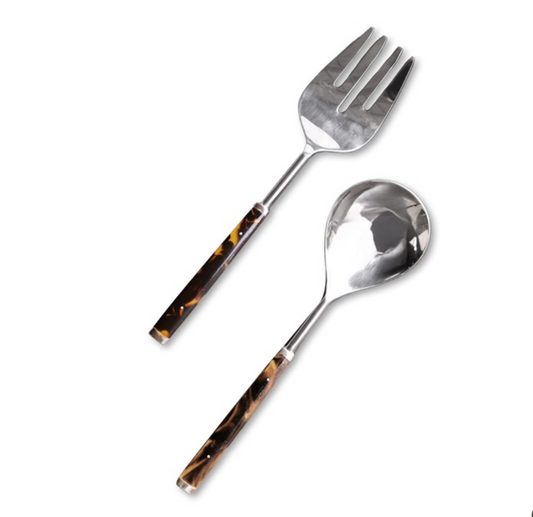 Tortoise Stainless Salad Servers (Copy)