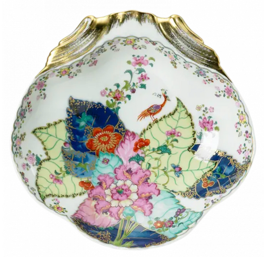 Tobacco Leaf Shell Dish