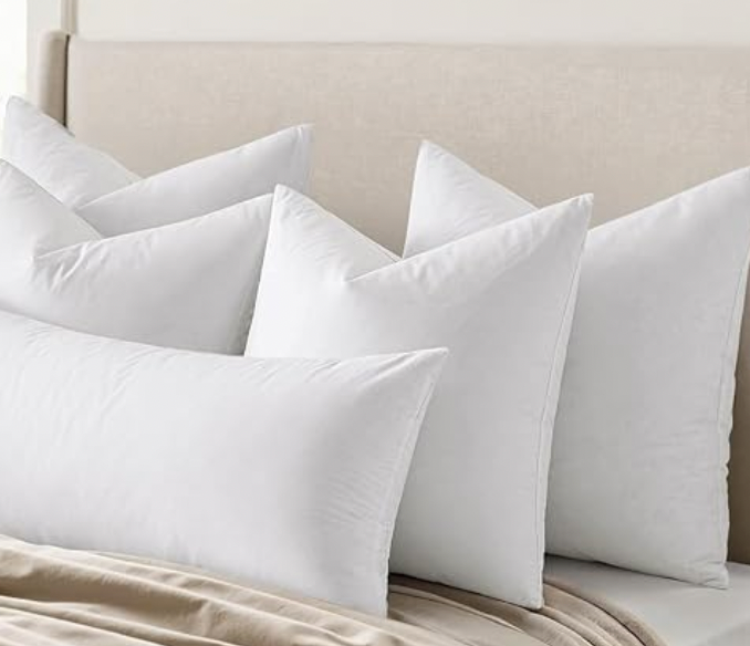 Feather Down Pillow Form Insert