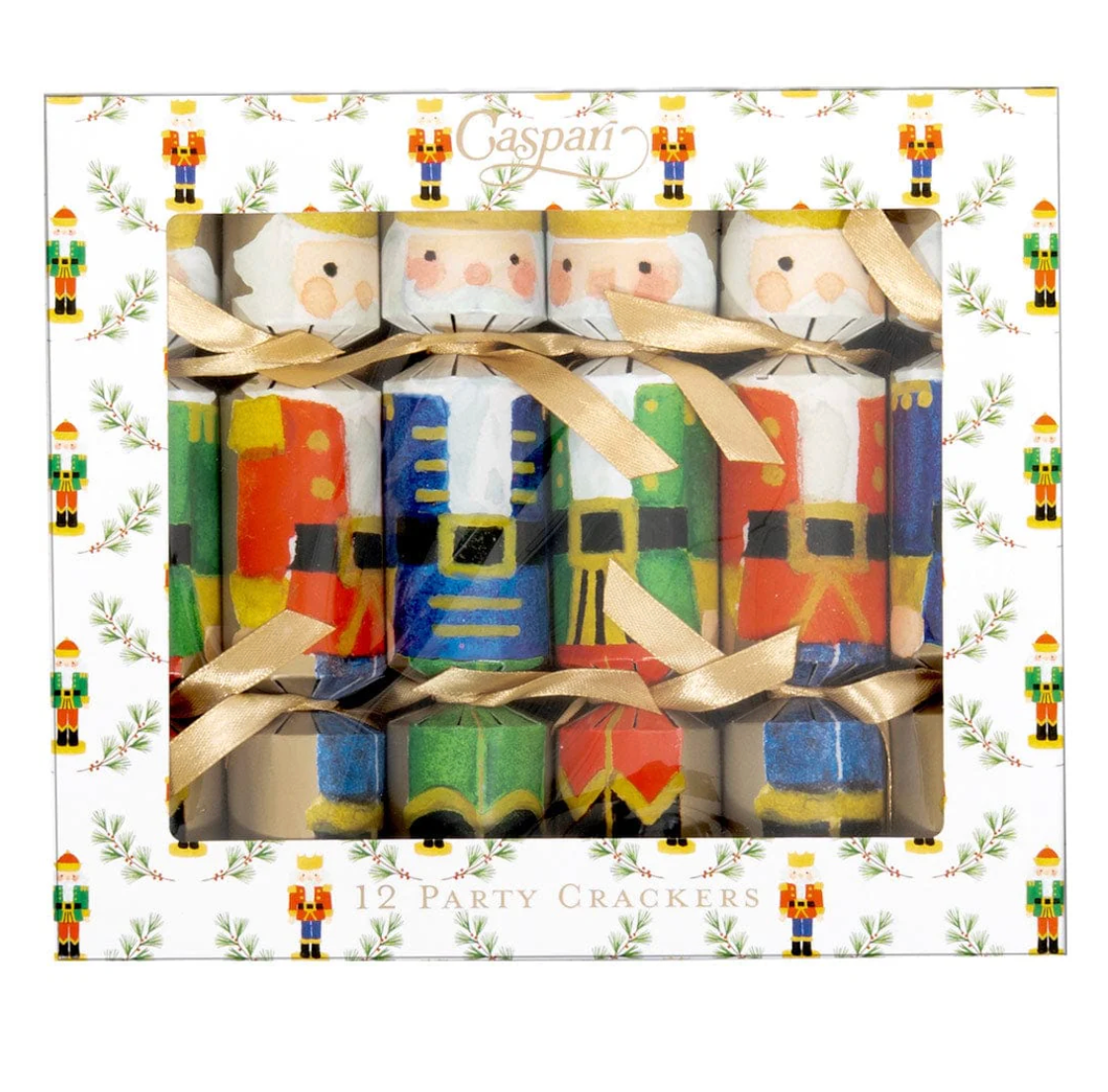 Painted Nutcrackers Mini Party Crackers