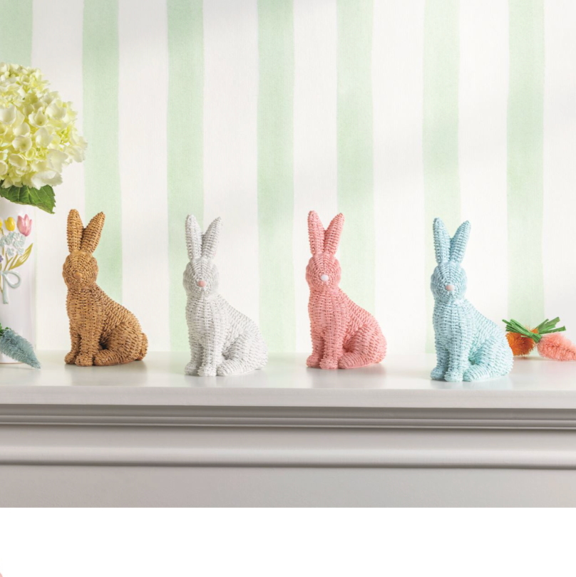 Colorful Decor Bunnies