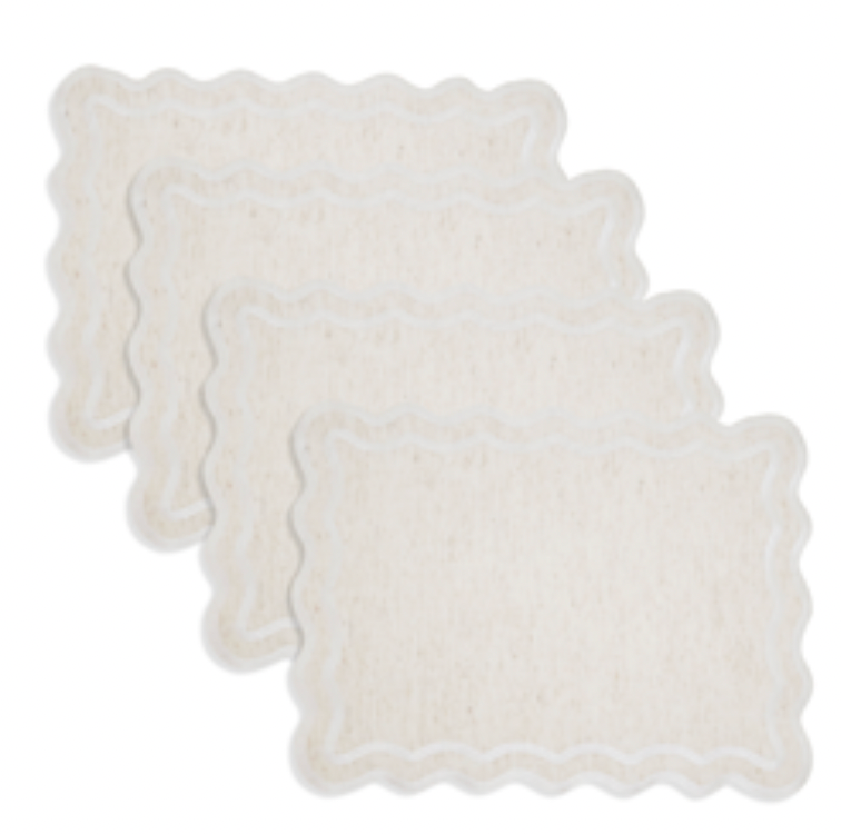 Scalloped Border Placemat