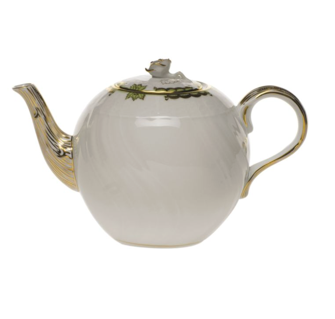 Tea Pot with Rose