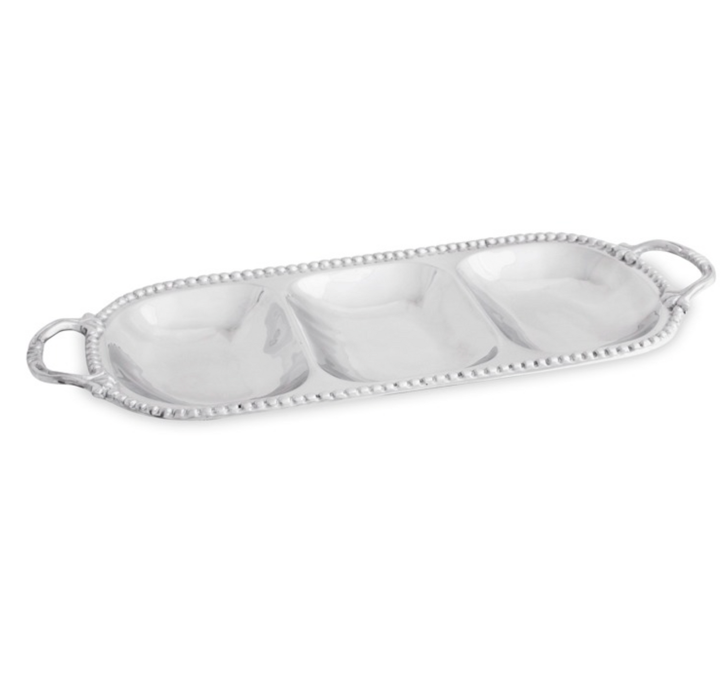 Pearl David Triple Condiment Tray