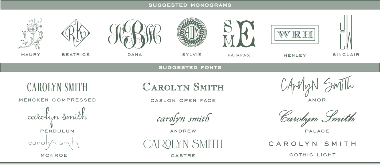 Engraved Stationery Special 2026