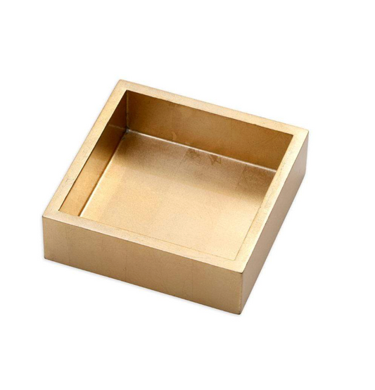 Gold Leaf Lacquer Napkin Holder