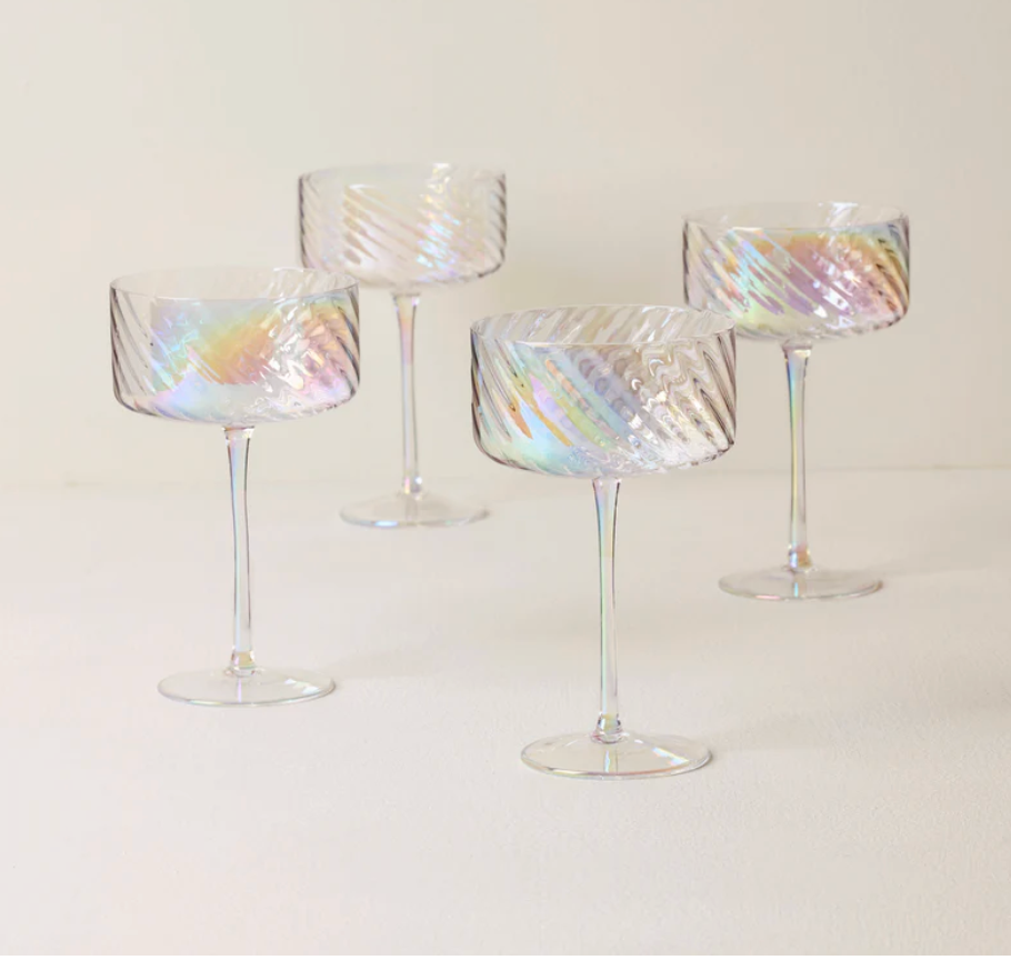 Tuscany Iridescent Set of 4