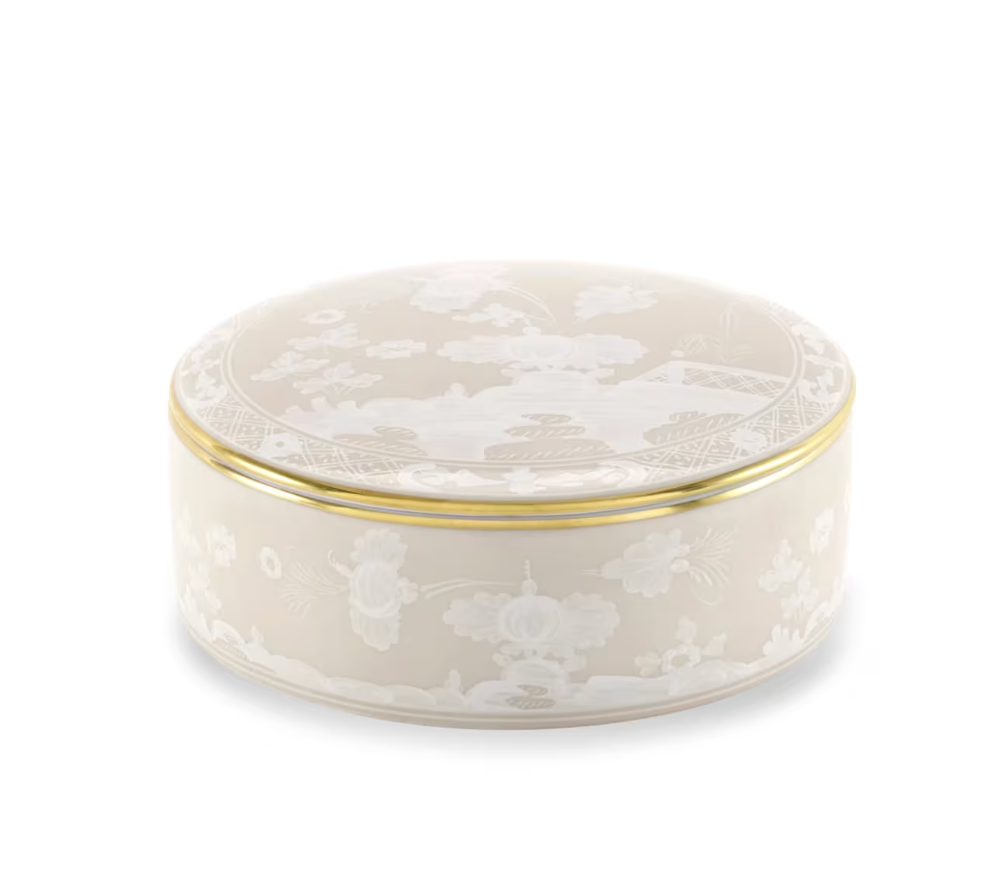 Oriente Italiano Round Box with Lid