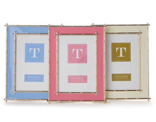 Bamboo Edge Metal Frame