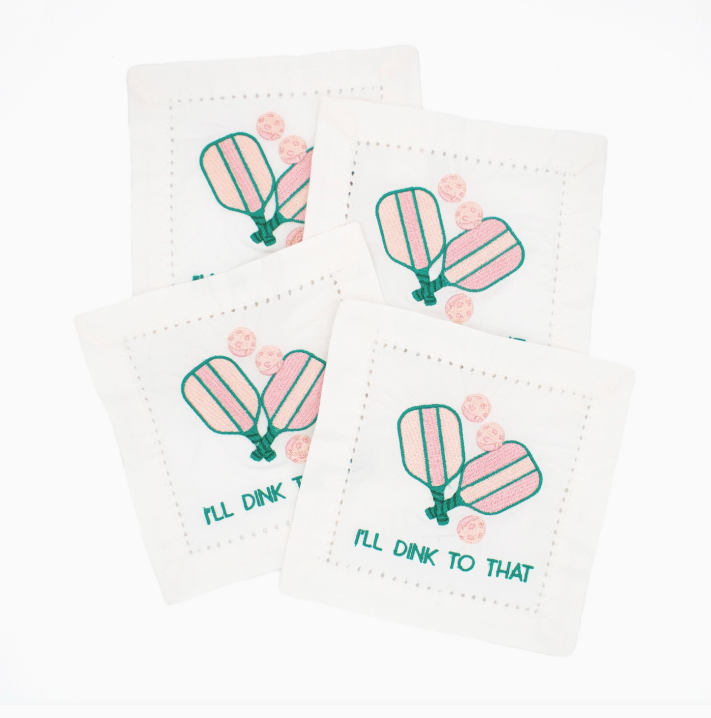 Pickleball Cocktail Napkin Set