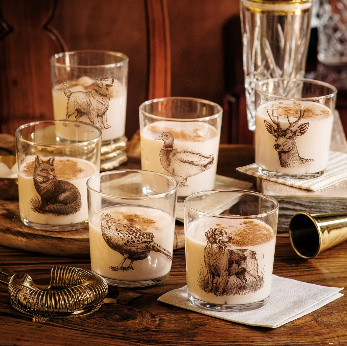 Wildlife Tumblers Set of 6
