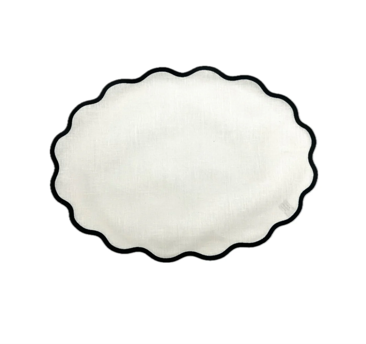 Amelia Scalloped Placemat, Pair