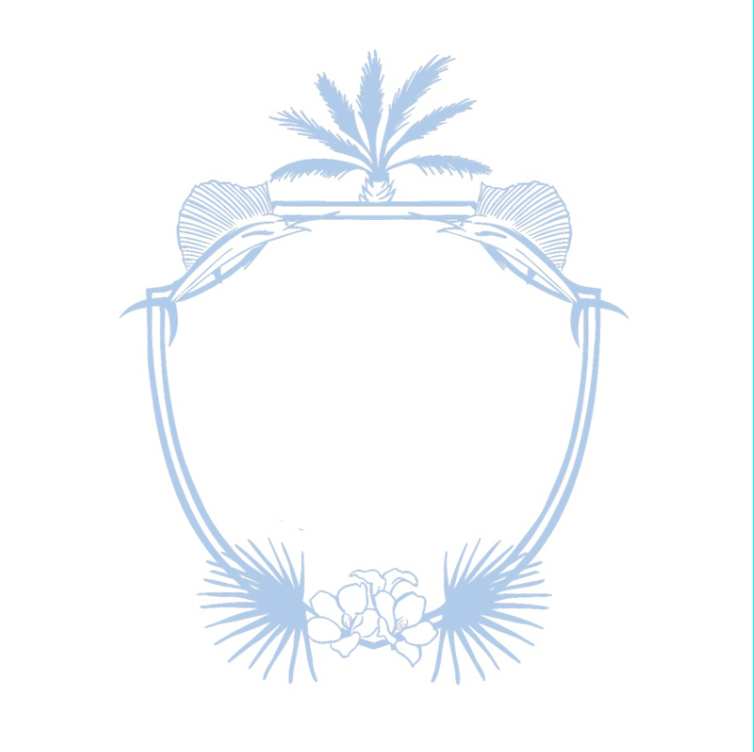 Wedding Banner Watercolor Crest