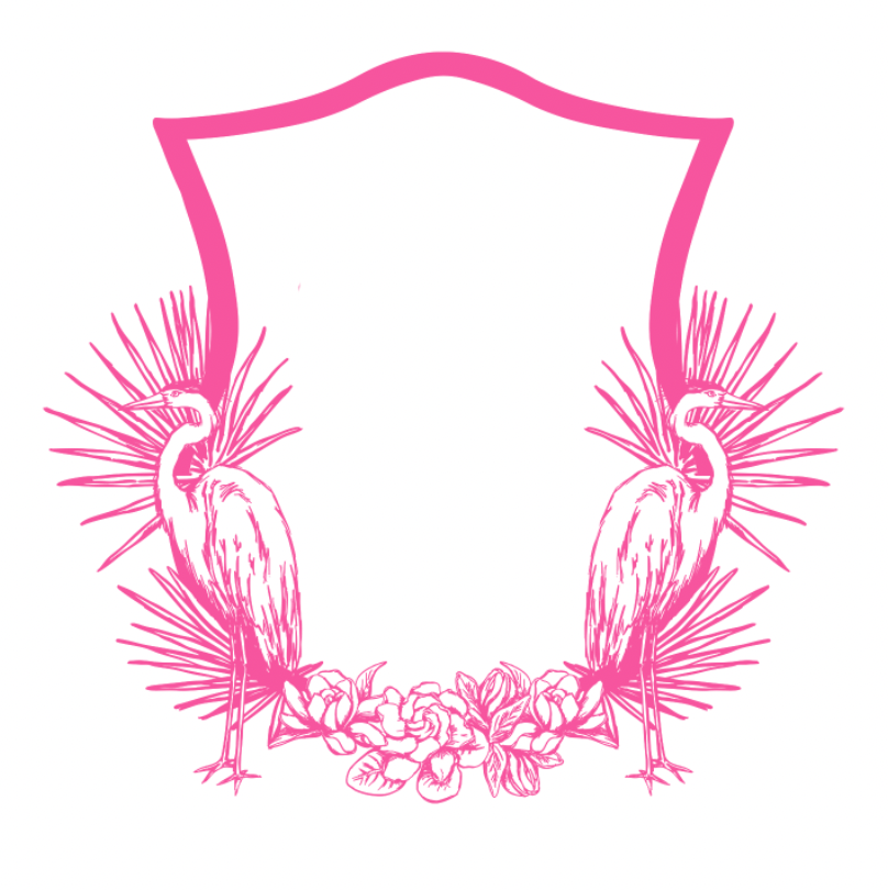 Wedding Banner Watercolor Crest
