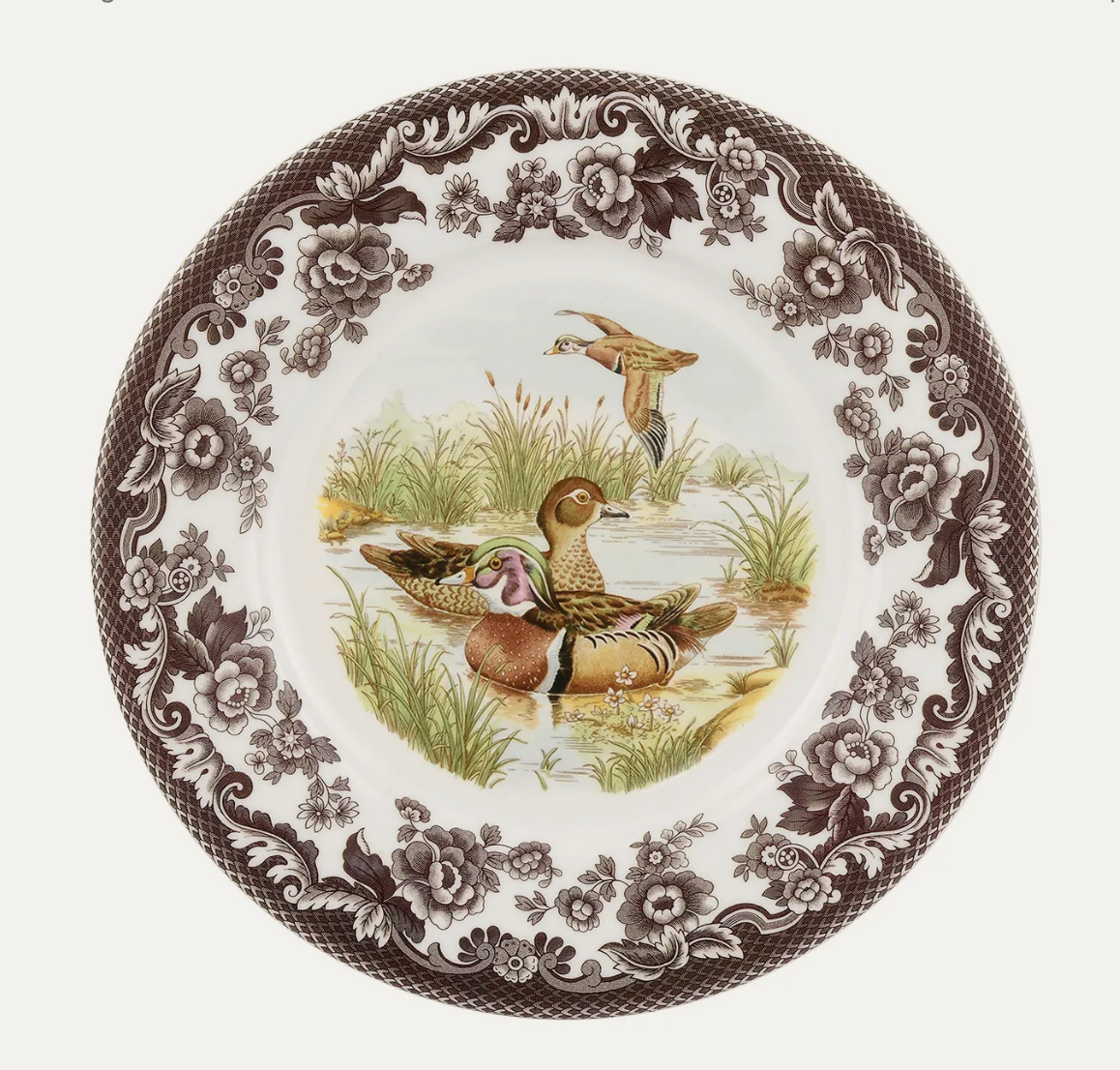 Woodland Dinner Plate - Birds