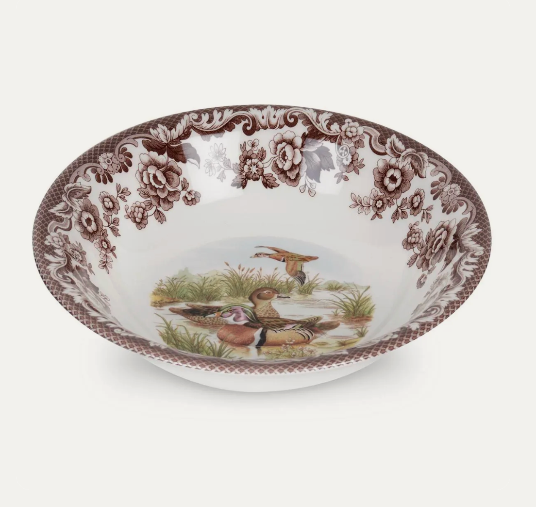 Woodland Ascot Cereal Bowl - Birds