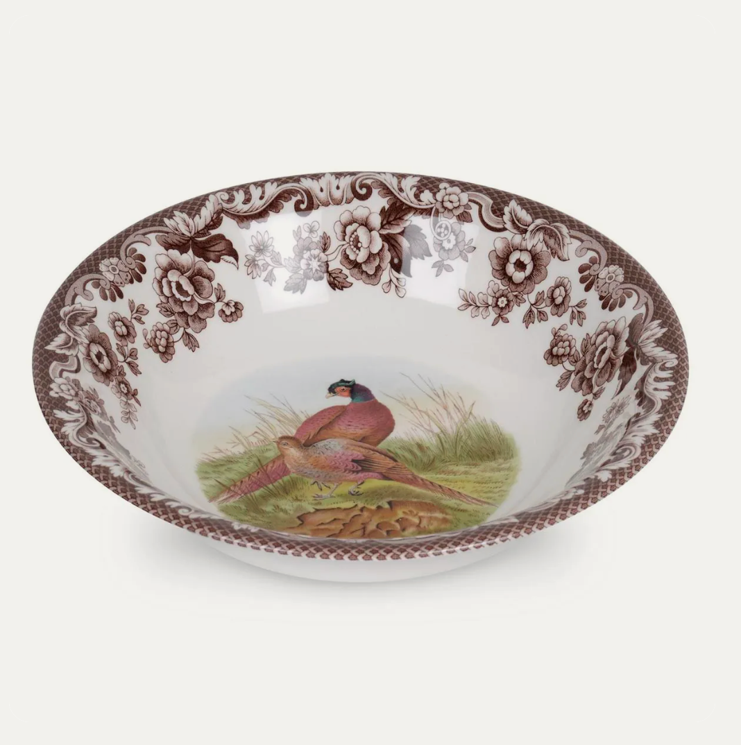 Woodland Ascot Cereal Bowl - Birds