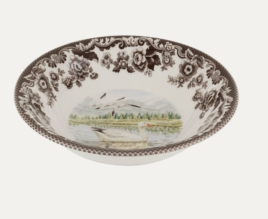 Woodland Ascot Cereal Bowl - Birds