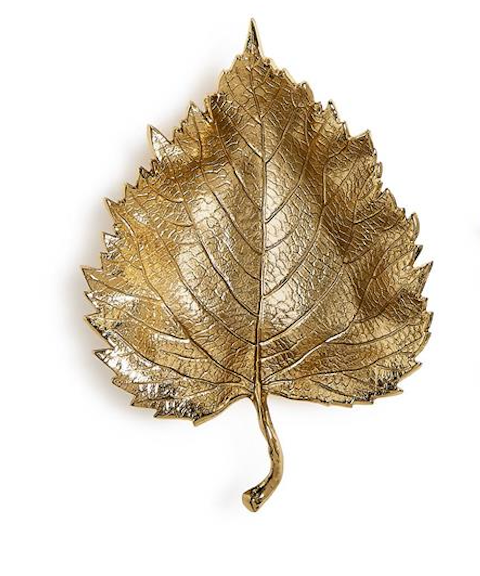 Golden Leaf Tray