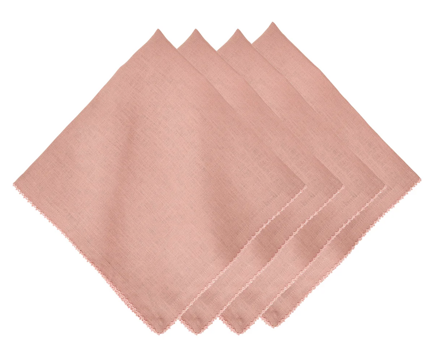 Berry Scallop Napkin Set