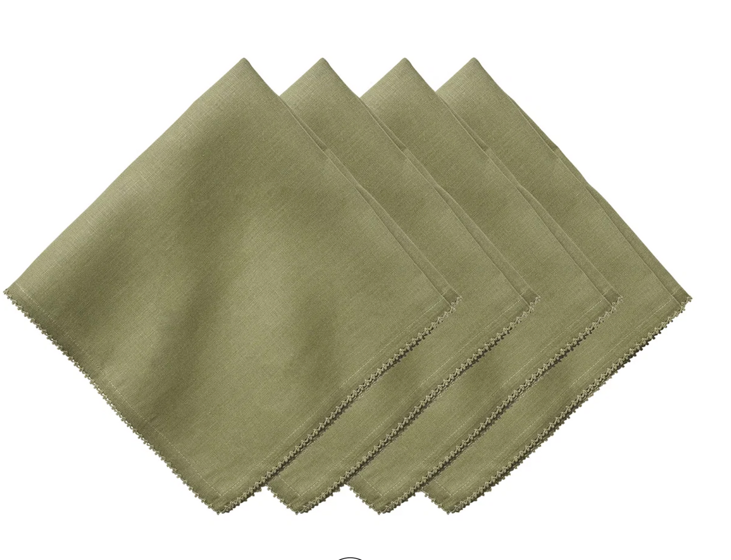 Berry Scallop Napkin Set
