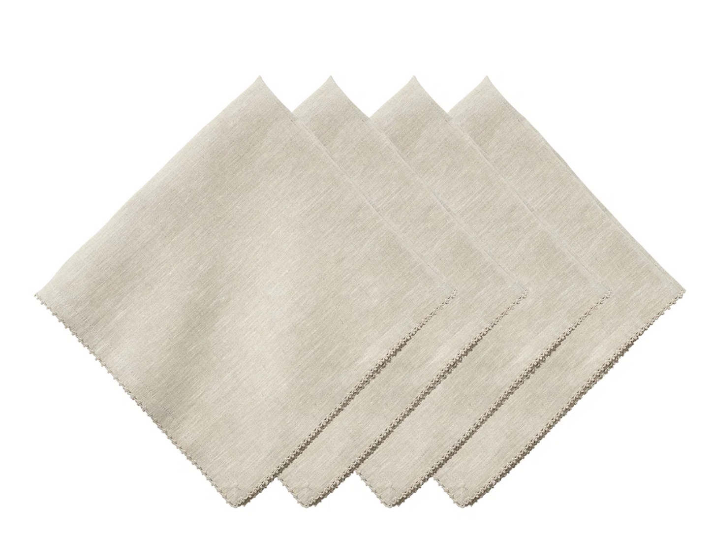 Berry Scallop Napkin Set