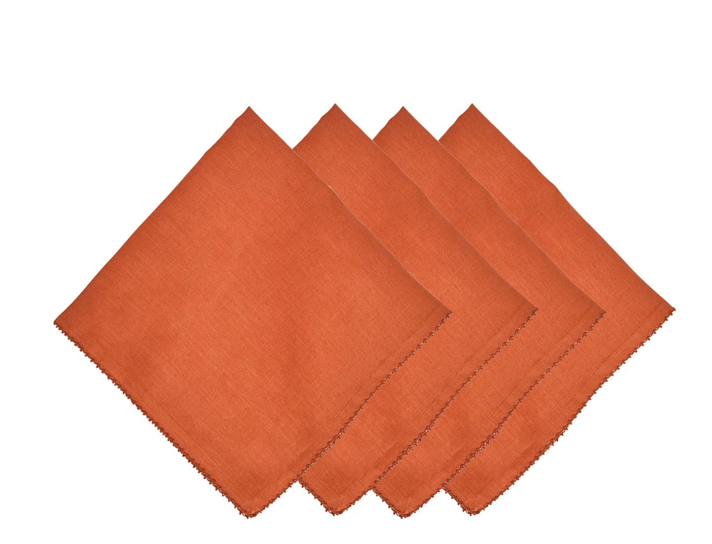 Berry Scallop Napkin Set
