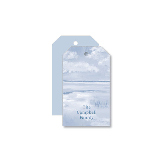 Serene Skies Gift Tag