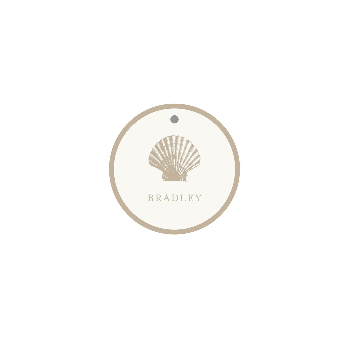 Shell Gift Tag