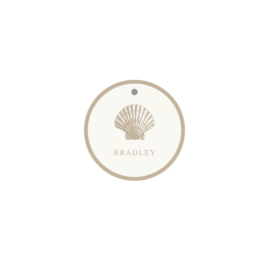 Shell Gift Tag
