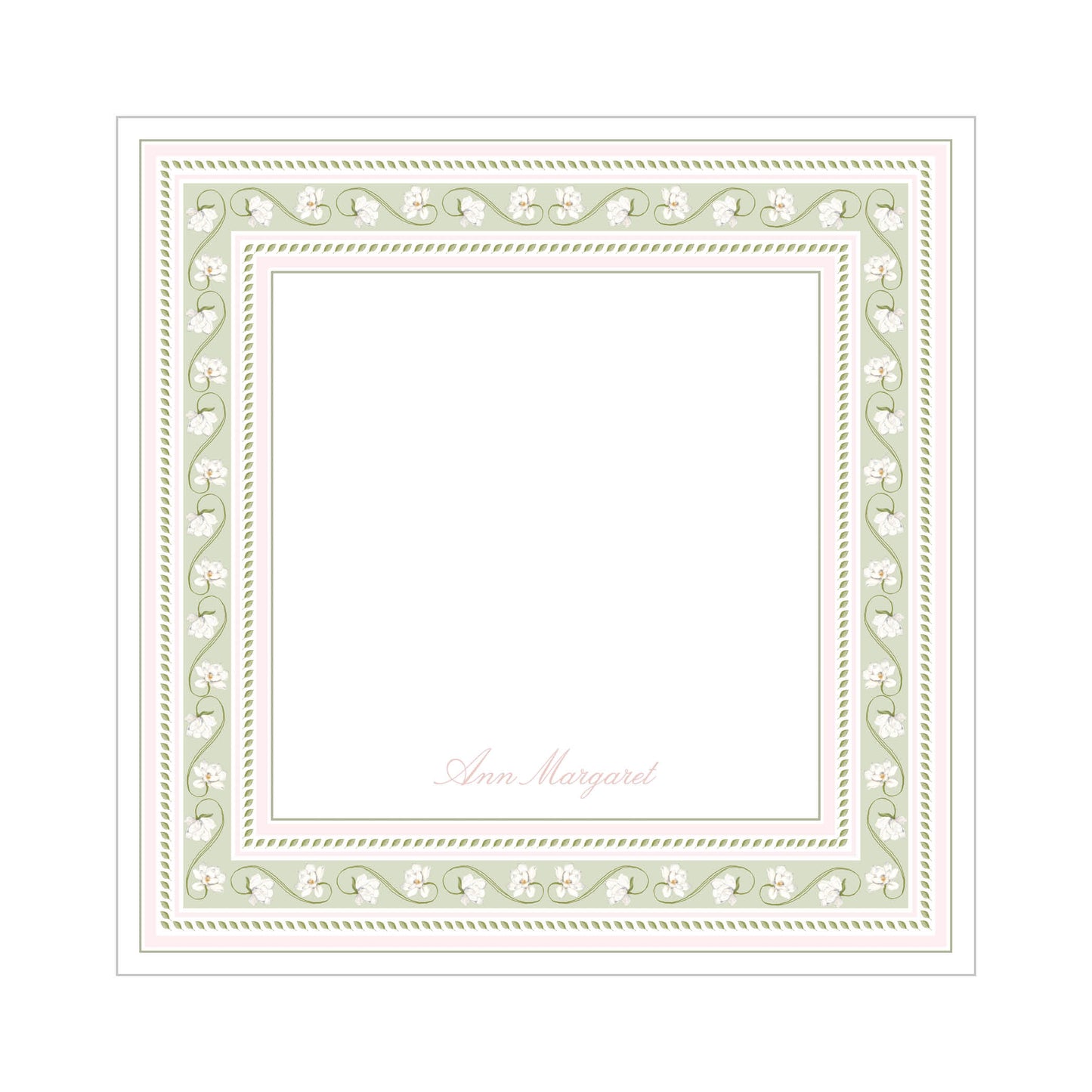 Magnolia Square Notecard