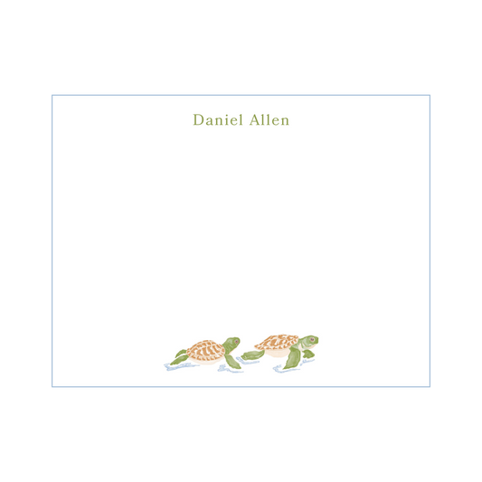 Sea Turtle Notecard