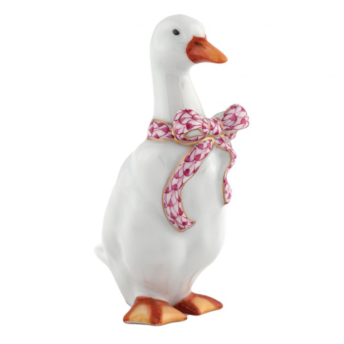 Standing Duck Figurine