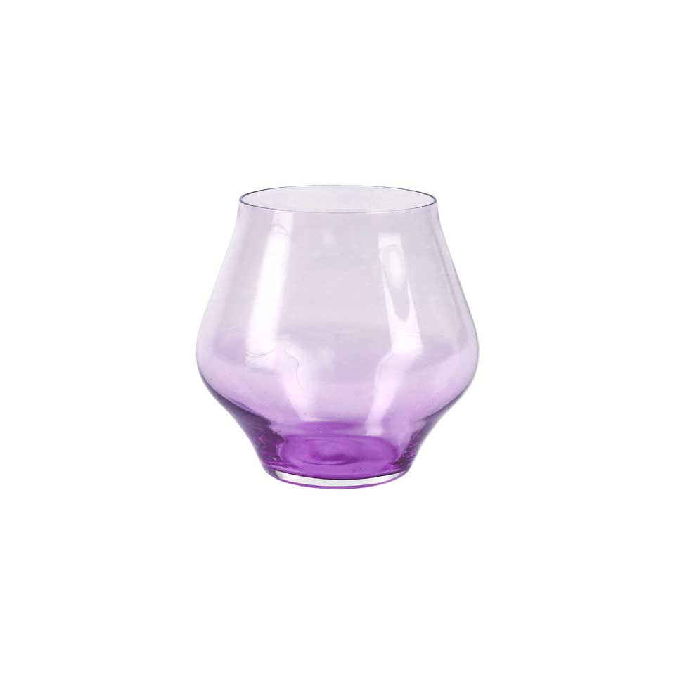 Contessa Stemless Wine Glass, Pair