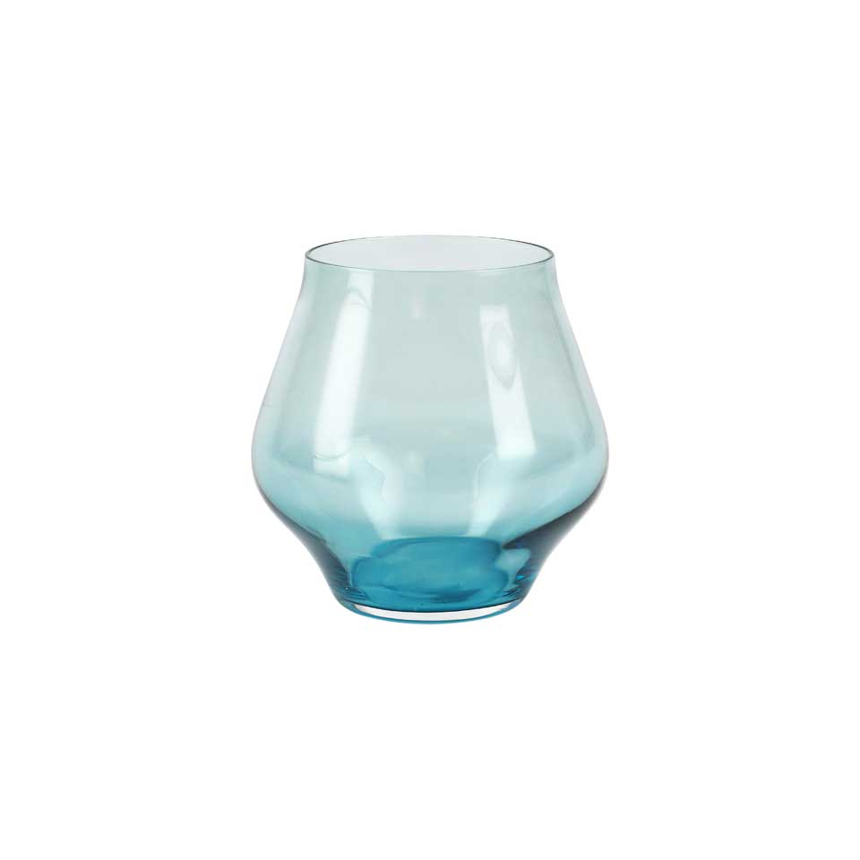 Contessa Stemless Wine Glass, Pair