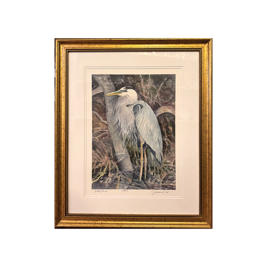 "Wild Heron" Giclee Print