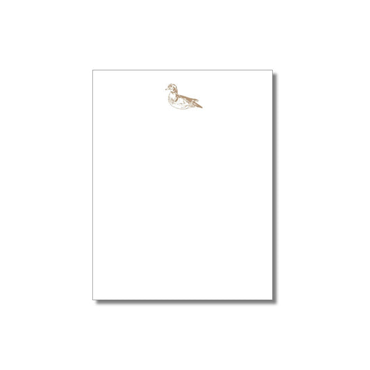 Hunting Wood Duck Notepad