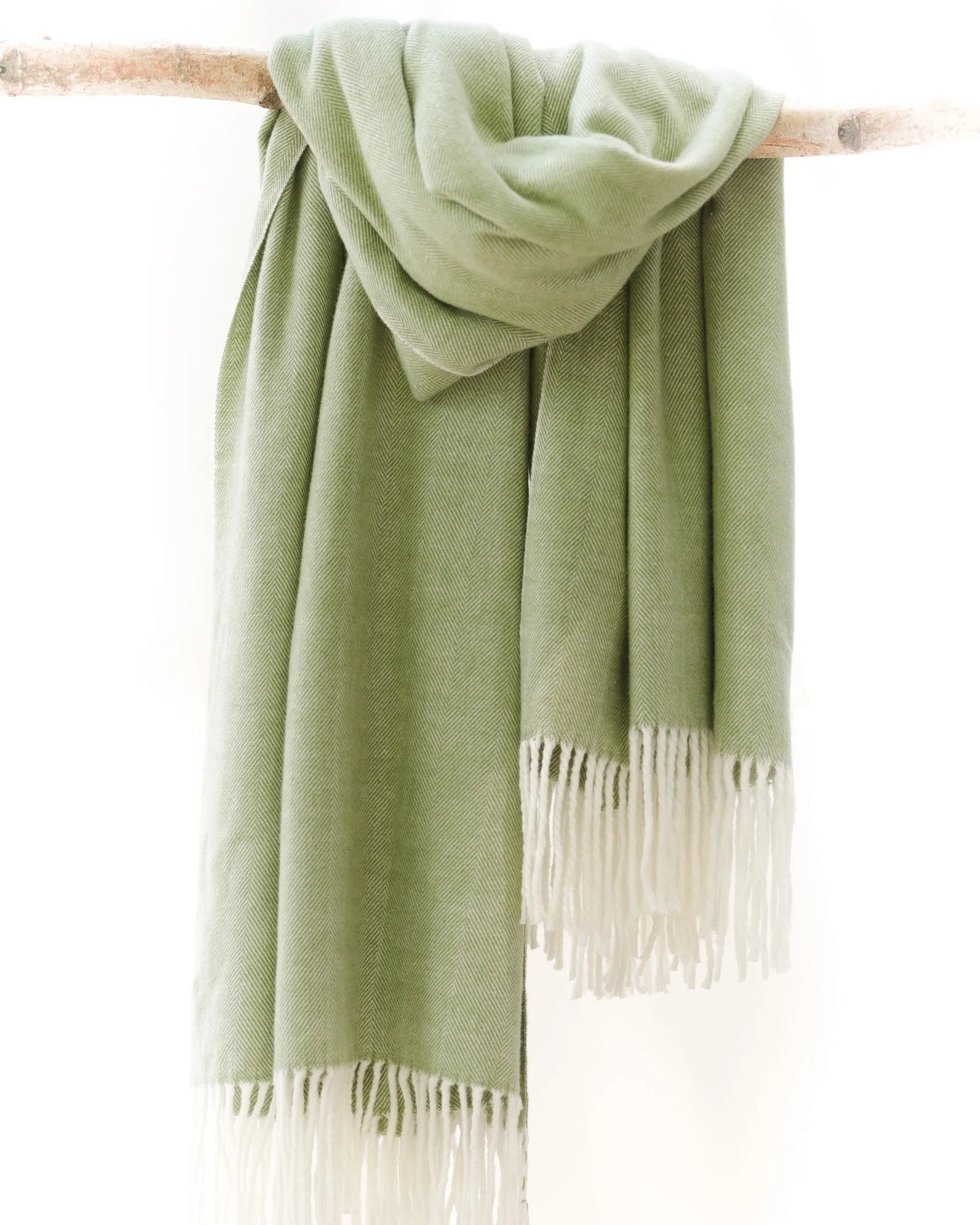 Herringbone Woven Throw Blanket