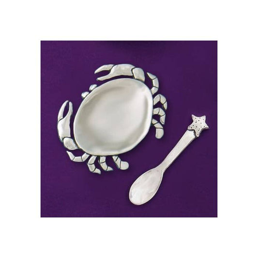 Crab Salt Cellar w/spoon