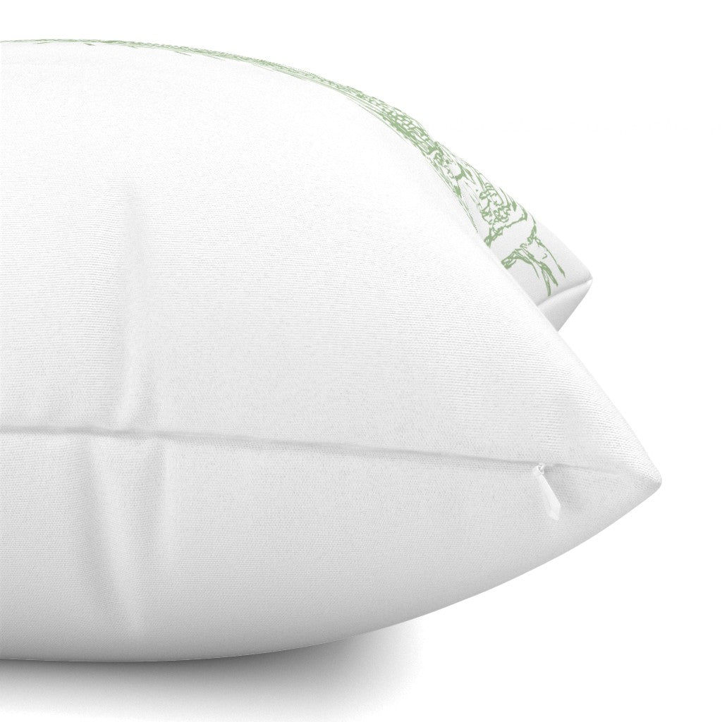 Forsyth Fountain Pillow Cover