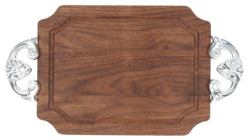 Walnut Scalloped Carving Board